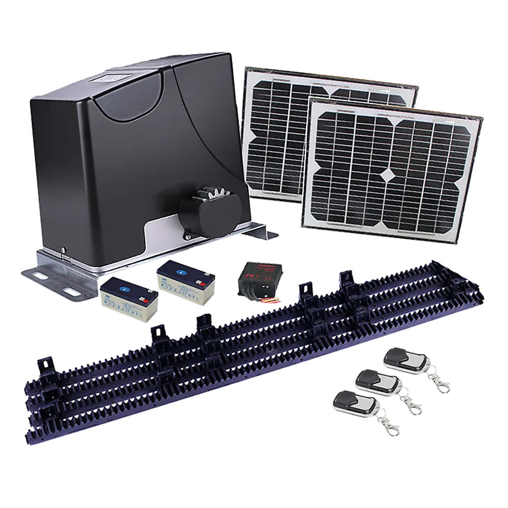 1000KG Auto Solar Slide Sliding Gate Opener | Automatic | with 4m Rail