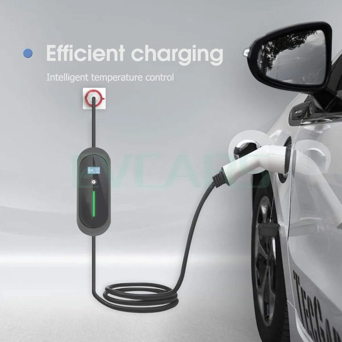 11kw EV Charger Electric Vehicle Charging Station EVSE Wallbox with Type 2 Cable16A 3Phase IEC 62196-2