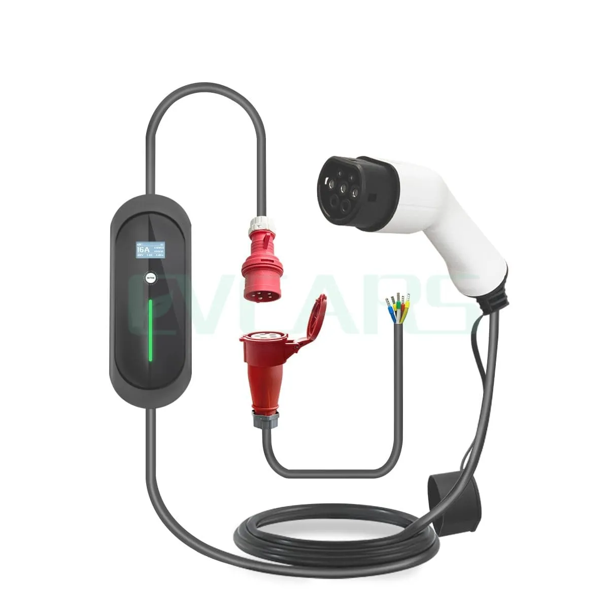 11kw EV Charger Electric Vehicle Charging Station EVSE Wallbox with Type 2 Cable16A 3Phase IEC 62196-2