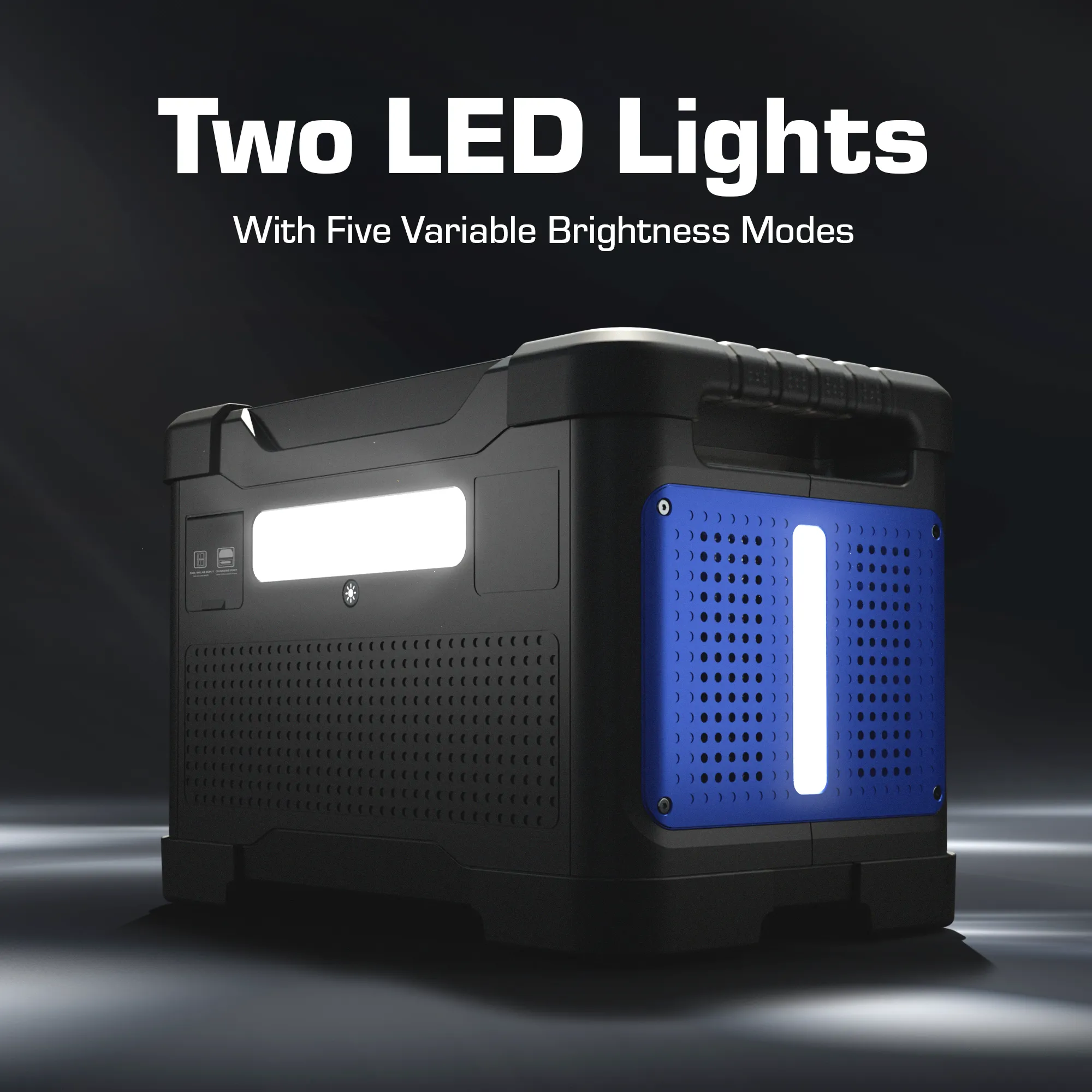 2000 Watt 1843 Wh LiFePO4 Portable Battery Backup Power Station