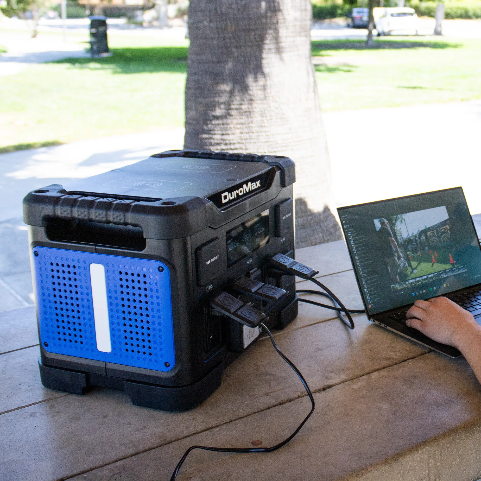 2000 Watt 1843 Wh LiFePO4 Portable Battery Backup Power Station