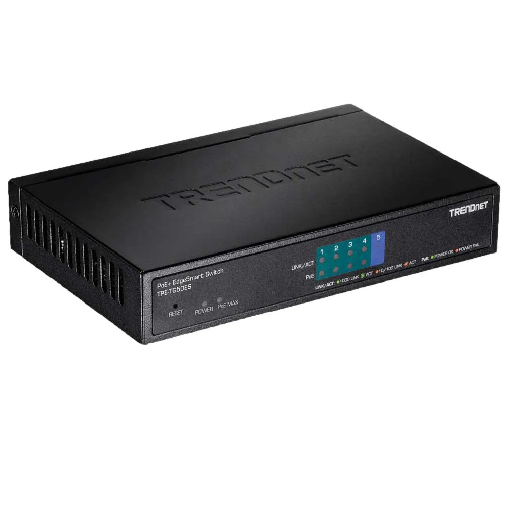 5-Port Gigabit EdgeSmart PoE  Switch