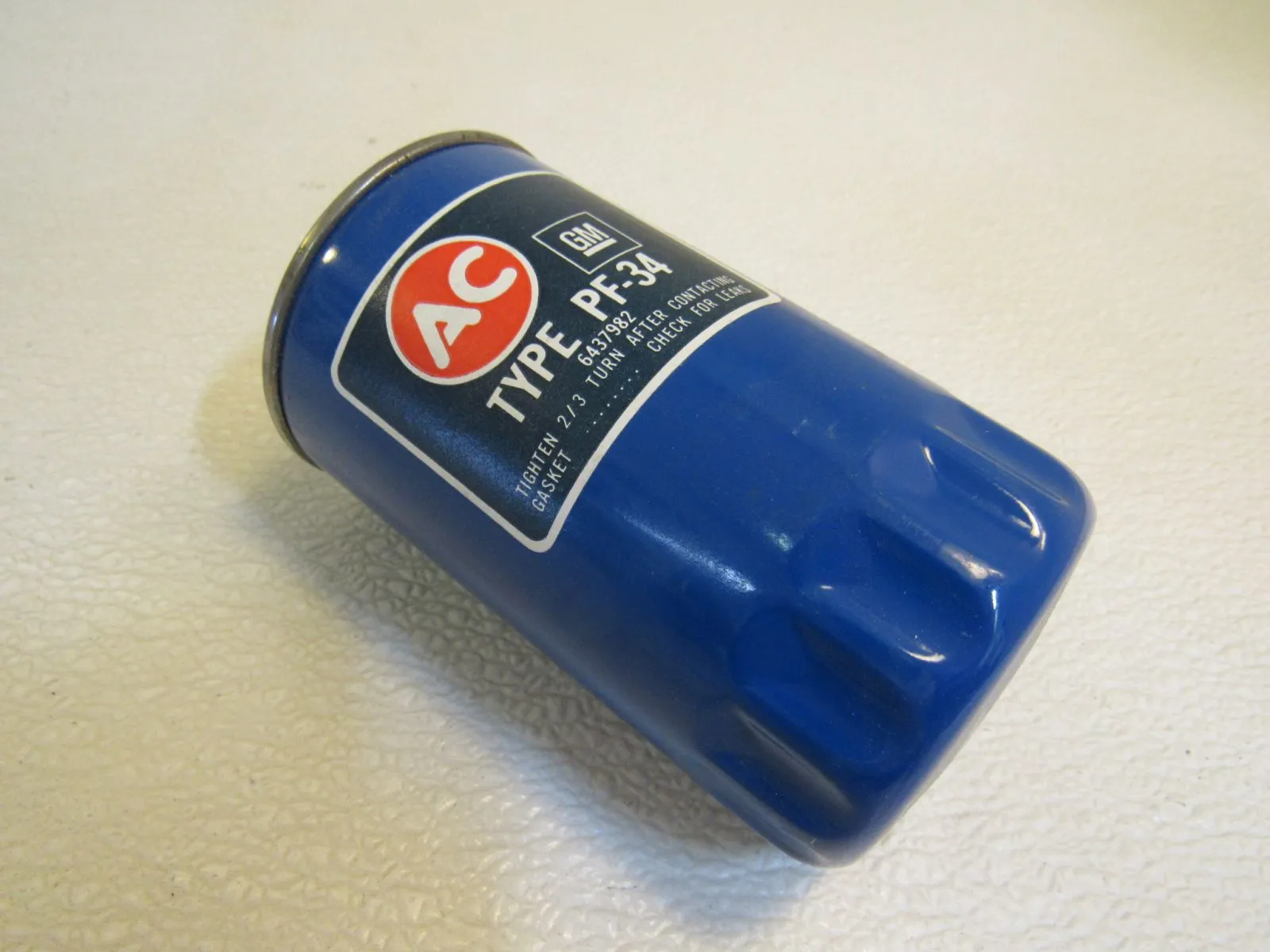 AC Delco Oil Filter PF34 Vintage -- New