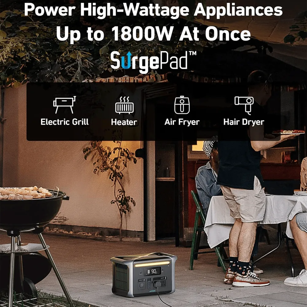 Anker SOLIX F1200 PowerHouse 757 Portable Power Station 1229Wh 1500W