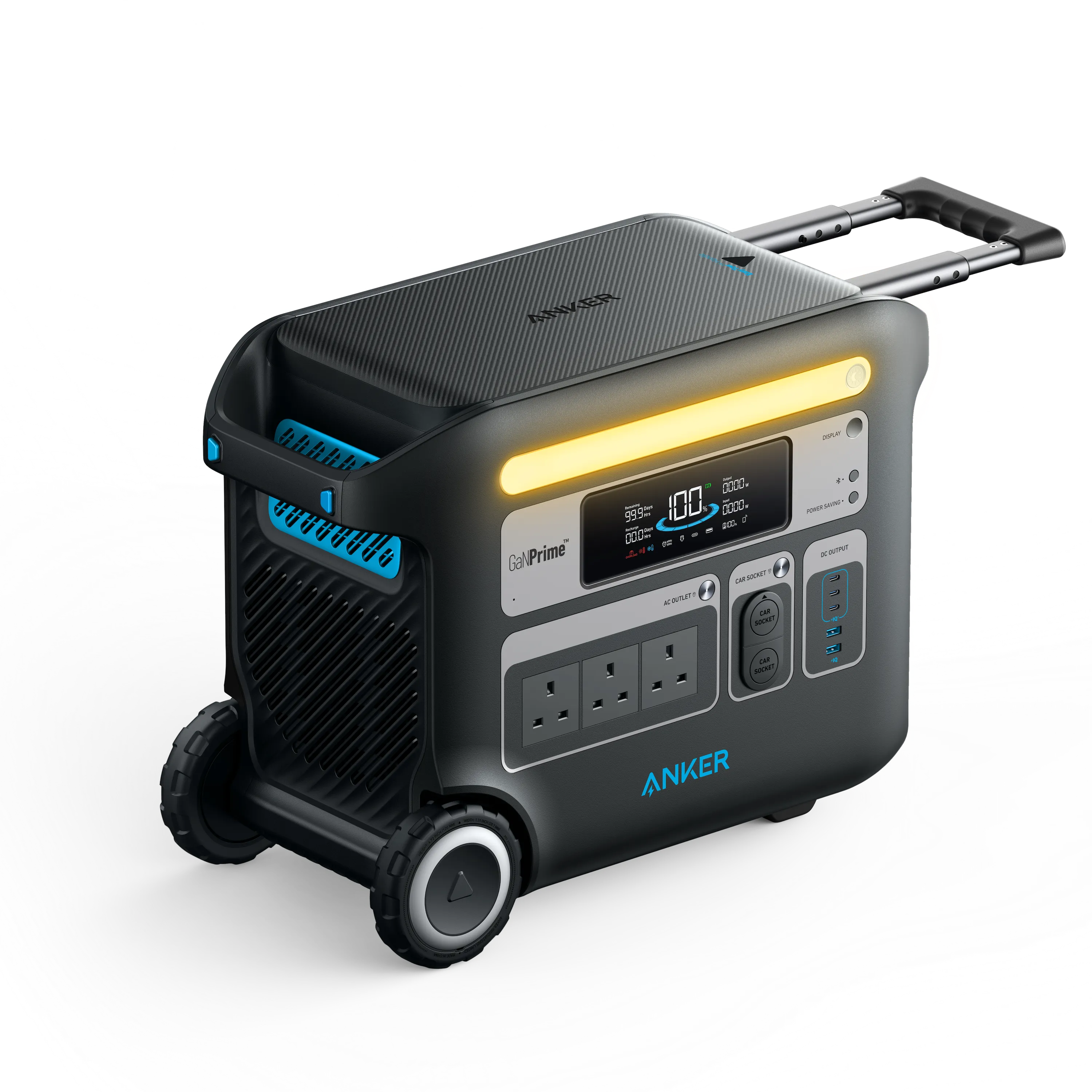 Anker SOLIX <b>F2000</b>   Expansion Battery   3 × 200W Solar Panel