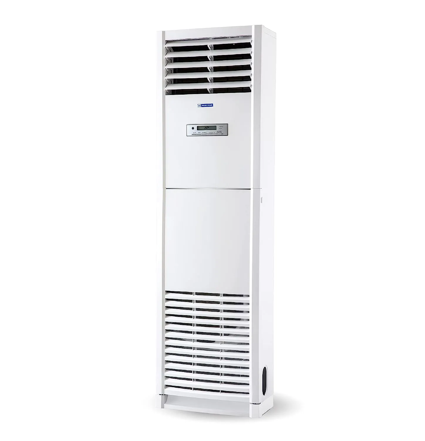 Blue Star VC124GBTUR1 2 Ton 1 Star Verticool Tower AC (Copper Condenser, Turbo Cool, R-32 Refrigerant, White)