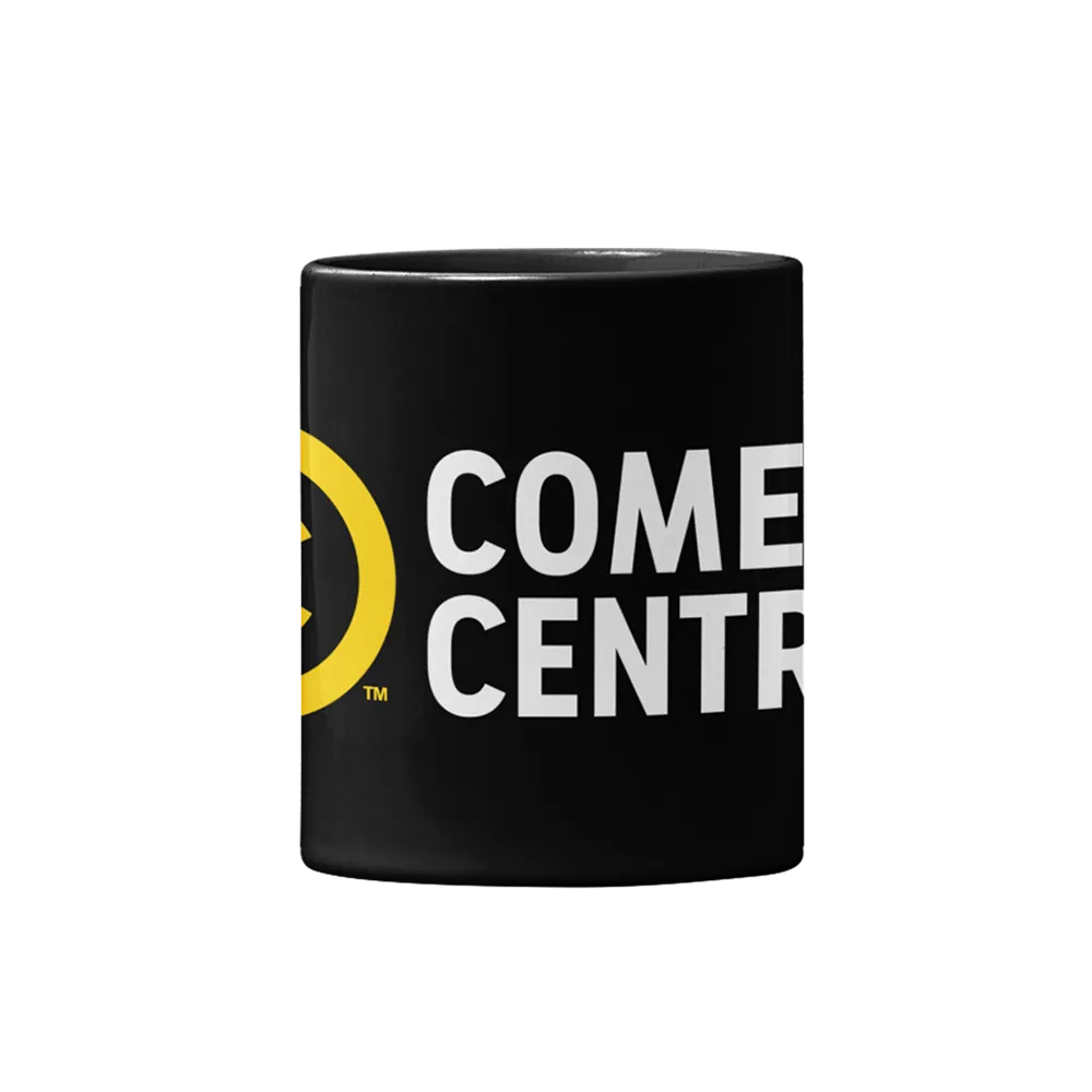 Comedy Central Logo Full Wrap Black Mug