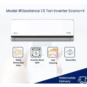 Dawlance Air Conditioner Econo Plus Inverter 30 - 1.5 TON