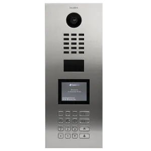 DoorBird IP Intercom Video Door Station D21DKV, Stainless Steel, Display Module, Keypad, RFID - Flush or Surface mount backbox sold separately