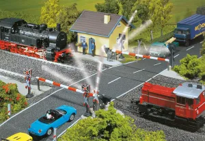 Faller HO 120171 Gated railway crossing