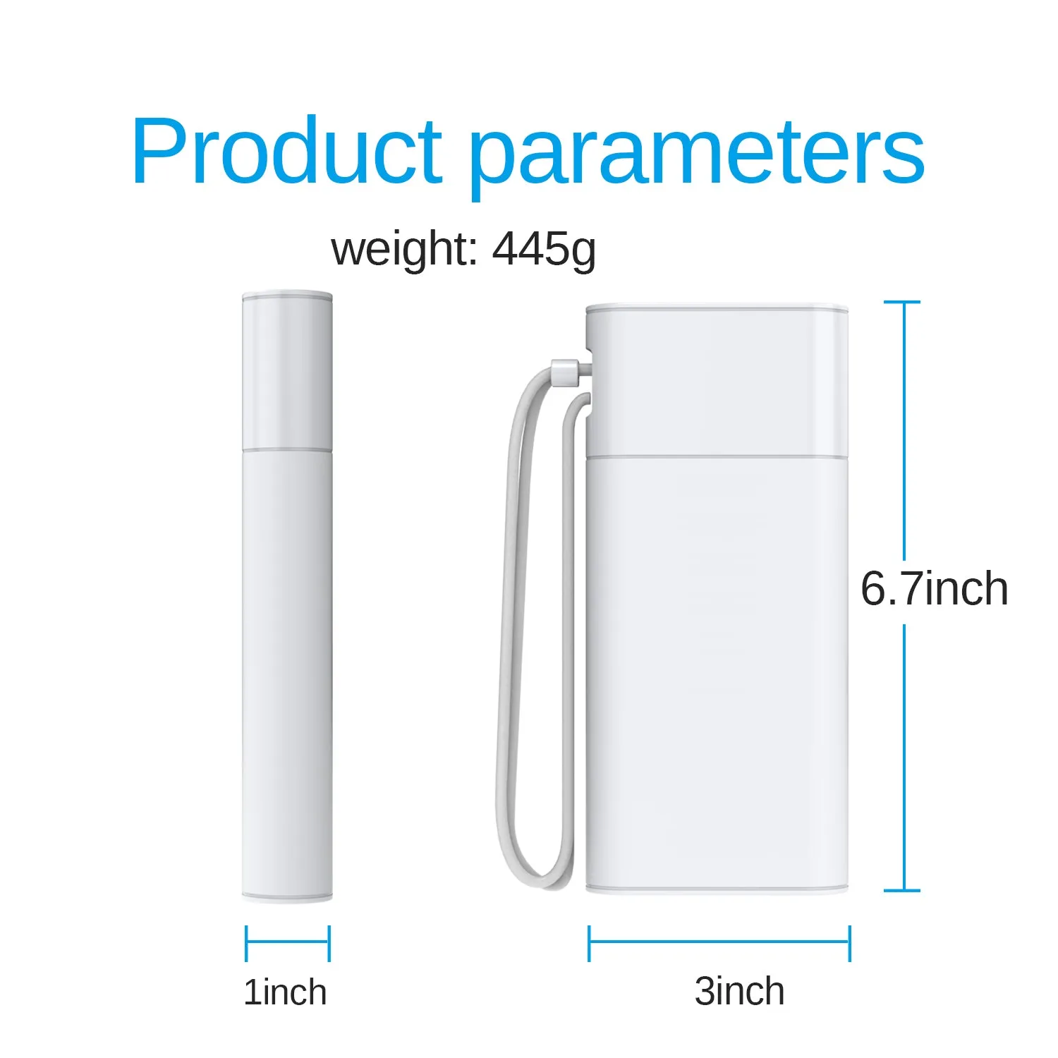 Fast charging Power Bank 20000mah with PD 18W and QC3.0 Quick charger built-in extandable 2 charging cables  total 28.5W Max PB165