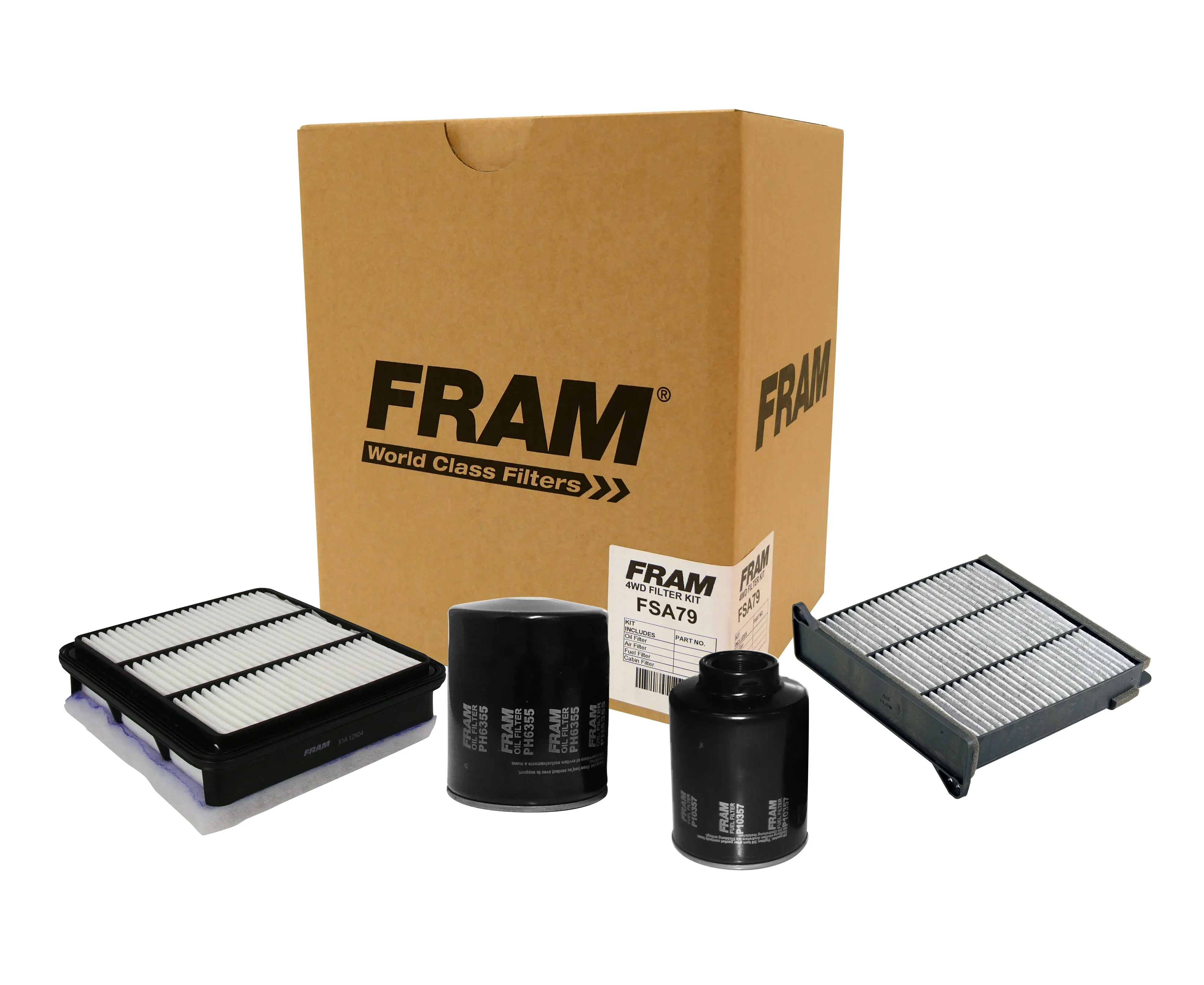 FRAM 4wd Filter Kit for Mitsubishi Triton ML 2.5L 08-15