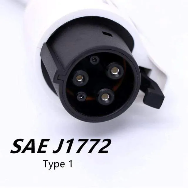 GKFLY 220V Type 1 Portable EV Charger SAE J1772 Level 1 8A 10A 13A 16A Car Charging Stations Smart AC Electric Car Charger