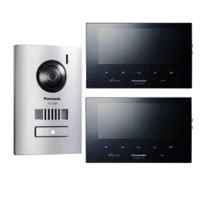 Panasonic Home Intercom 7" Kit with 2 x Mirror Monitor and Door Station