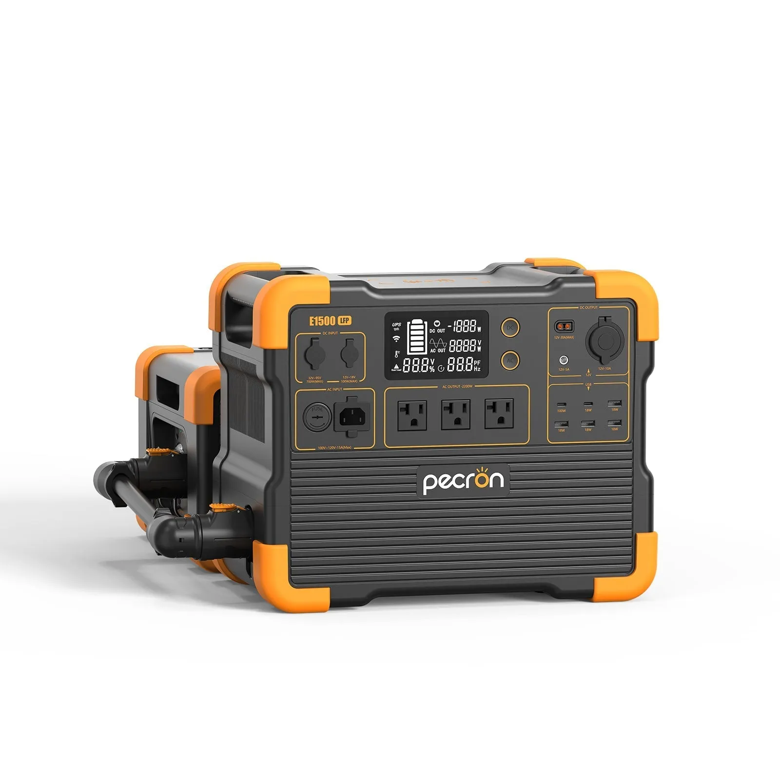 PECRON EP3000-48V Expansion Battery 3072Wh for E1500LFP/ E3600LFP/ E1000LFP