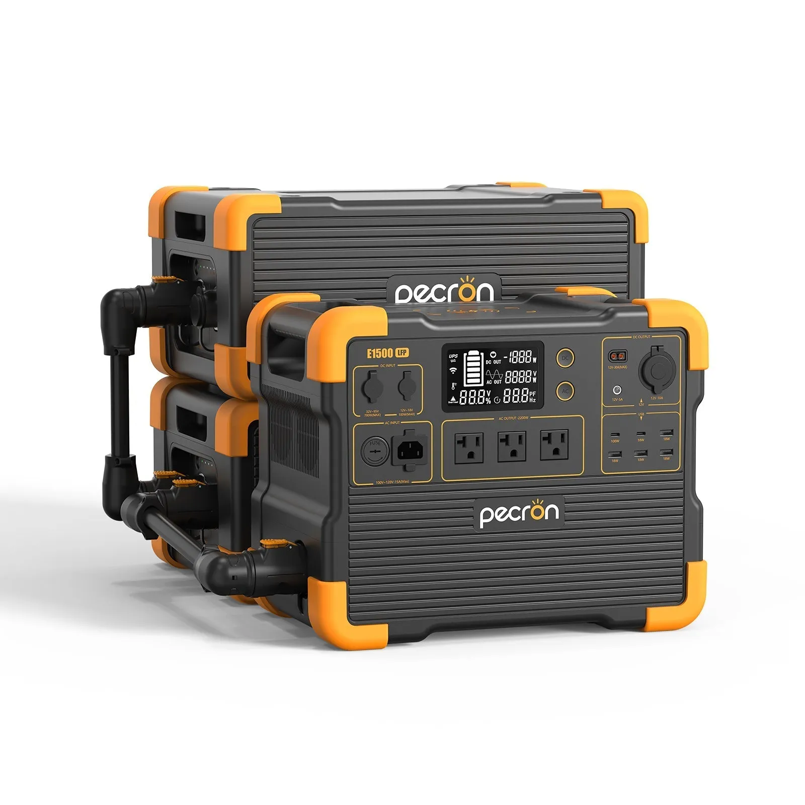 PECRON EP3000-48V Expansion Battery 3072Wh for E1500LFP/ E3600LFP/ E1000LFP