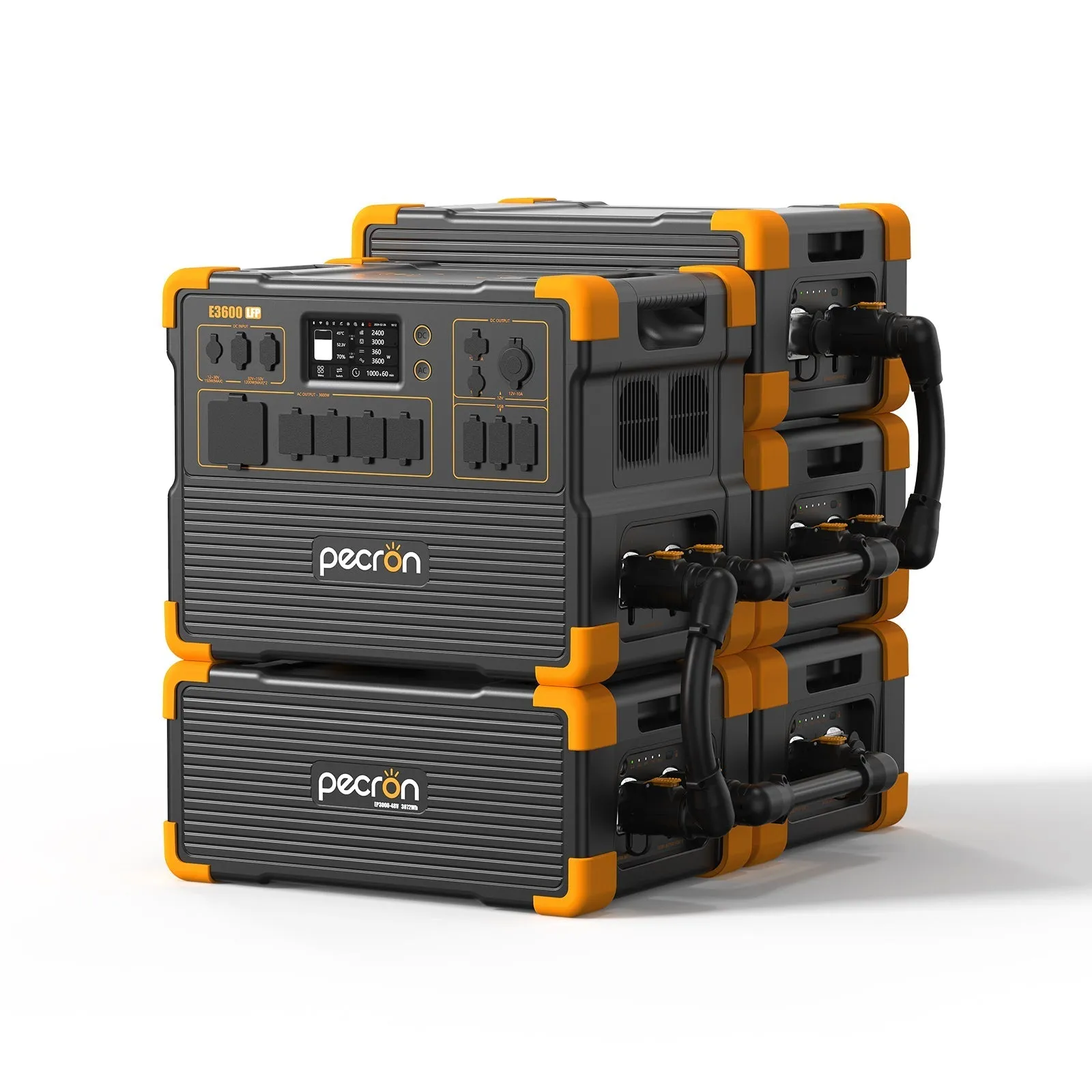 PECRON EP3000-48V Expansion Battery 3072Wh for E1500LFP/ E3600LFP/ E1000LFP
