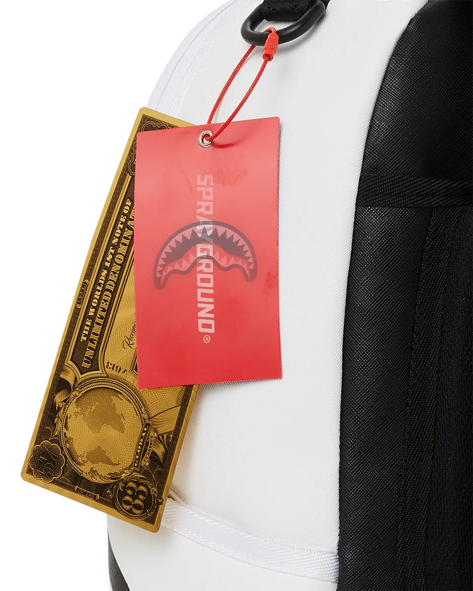SHARK CENTRAL 2.0 WHITE BACKPACK