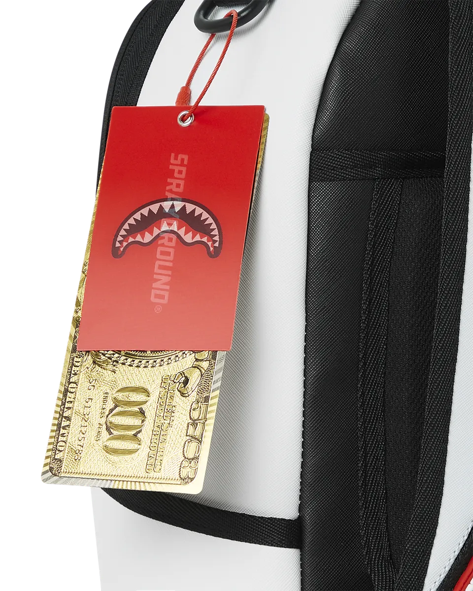 SHARK CENTRAL 2.0 WHITE BACKPACK