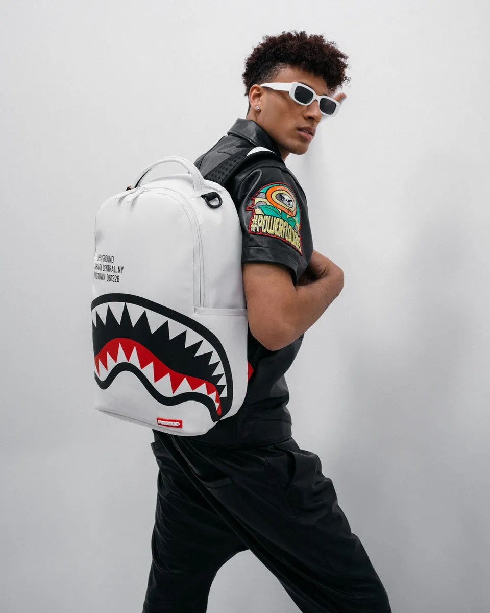 SHARK CENTRAL 2.0 WHITE BACKPACK