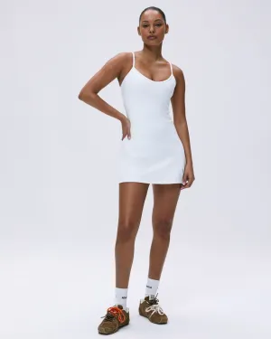 Ultimate Strappy Tennis Dress - White