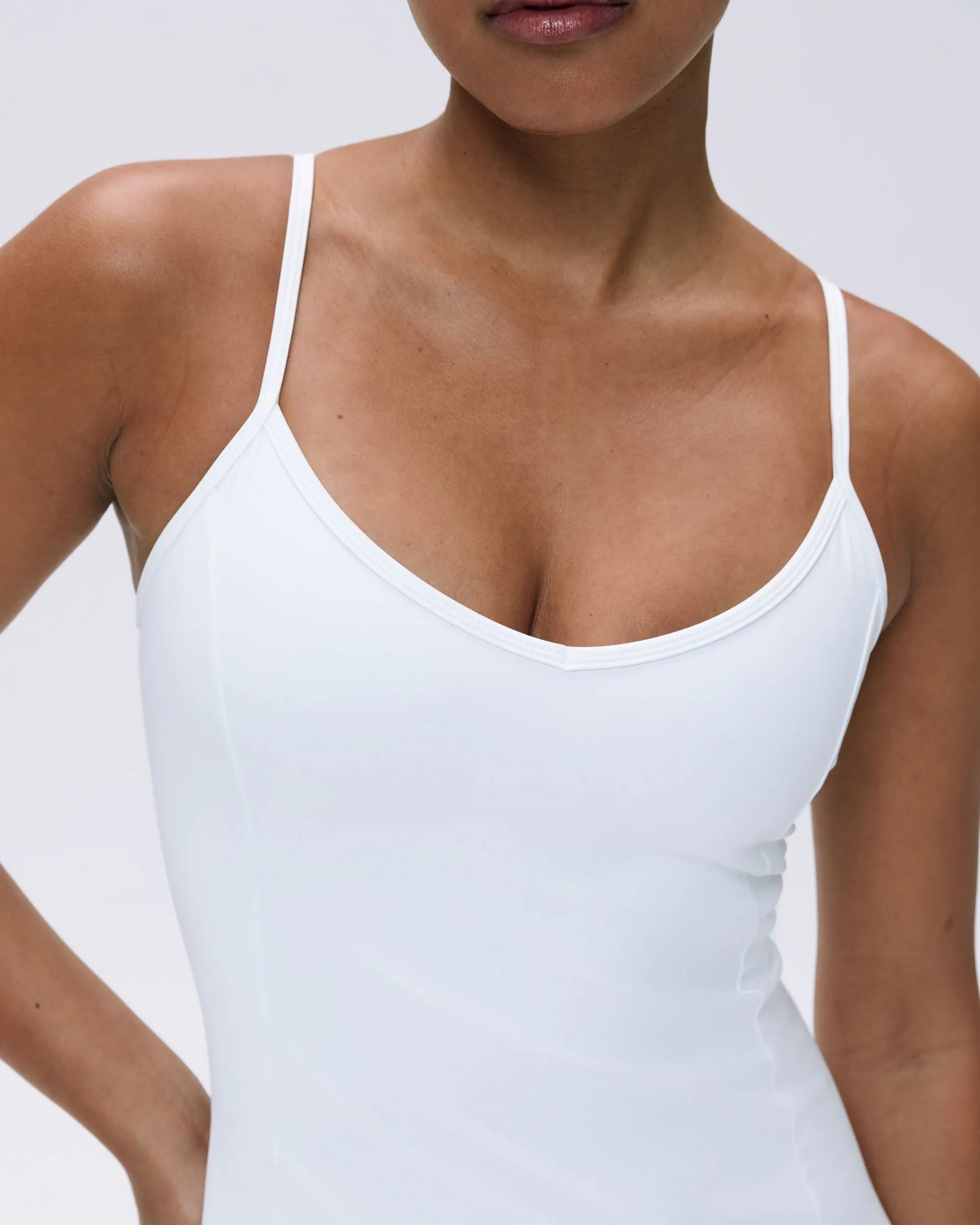 Ultimate Strappy Tennis Dress - White