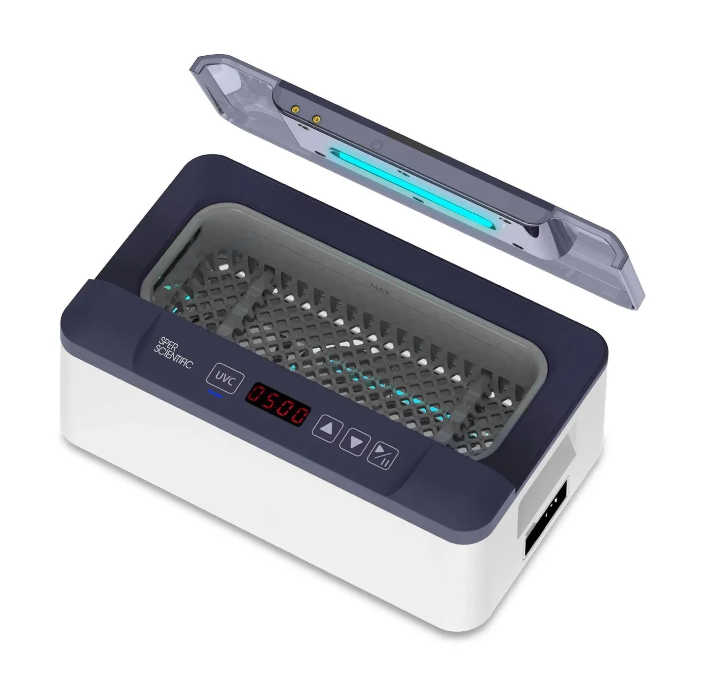 UV-C Ultrasonic Cleaner   Sanitizer - 1.2 Liters