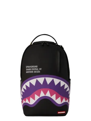 zaino shark central purple